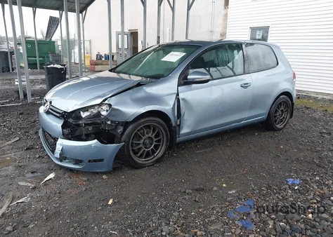 2012 Volkswagen Golf 2.5L 2-Door from USA, damaged, VIN WVWAB7AJ4CW019165